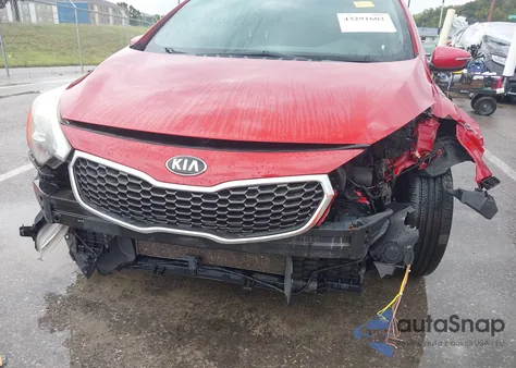 2016 Kia Forte Lx из США, поврежденный, VIN KNAFX4A64G5454424